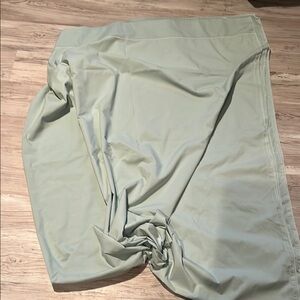 Vintage Martex Soft Green Queen sized Top Sheet